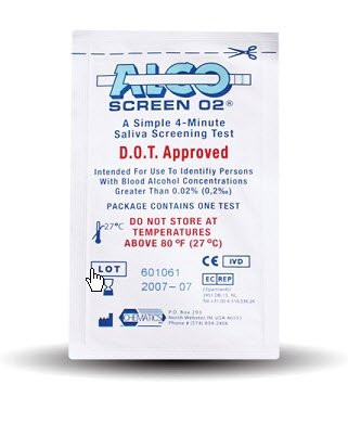 Alco-Screen® .02 Rapid Test #56288