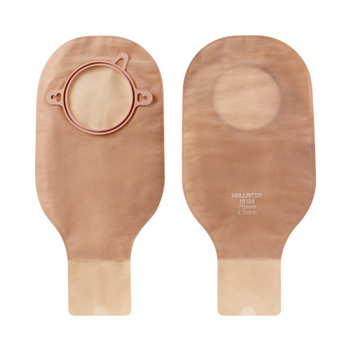 New Image™ Drainable Beige Colostomy Pouch, 12 Inch Length, 2¾ Inch Flange #18124