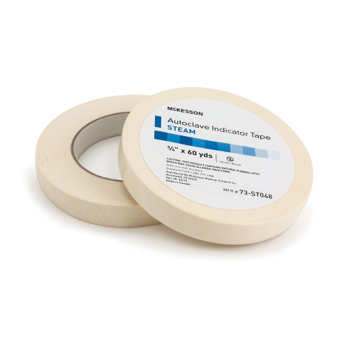 McKesson Steam Indicator Tape, ½ Inch x 60 Yard #73-ST48