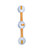 Adjustable Angle Rotating Suction Cup Grab Bar