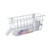 Mabis® Walker Basket, For Use With Walkers, 16 in. L x 5.5 in. W x 7 in. H, Plastic #510-1085-1900