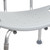 McKesson Aluminum Bath Transfer Bench with Removable Back #146-12202KD-1