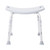 McKesson Aluminum Bath Bench Without Backrest, 15½ – 19½ Inch, Gray #146-12203KD-4