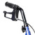 McKesson Bariatric Blue Folding Steel Four-Wheel Rollator #146-10215BL-1