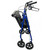McKesson Bariatric Folding Four-Wheel Rollator, Blue #146-10216BL-1
