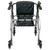 McKesson Folding Aluminum Four-Wheel Rollator, Silver #146-R726SL