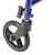 drive™ Steel Rollator with 6 Inch Wheels, Blue #R800KD-BL