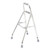 drive™ Hemi Aluminum Side Step Folding Walker, 29½ – 37 Inch Height #10240-1