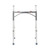 McKesson Aluminum Folding Walker, 32 – 39 Inch Height #146-10200-1