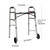 McKesson Aluminum Folding Walker, 25 – 32¼ Inch Height #146-10211-4