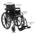 McKesson Lightweight Wheelchair, 16 Inch Seat Width #146-K316DDA-SF