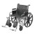 McKesson Bariatric Wheelchair, 22 Inch Seat Width #146-STD22ECDDA-ELR