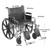 McKesson Bariatric Wheelchair, 22 Inch Seat Width #146-STD22ECDDA-ELR
