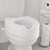 McKesson Raised Toilet Seat, 4-Inch Height #146-RTL12064