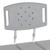McKesson Knocked Down Bariatric Bath Transfer Bench, 18-1/4 to 23-1/4 Inch #146-12025KD-1
