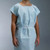 Graham Medical Products Patient Exam Gown, Medium/Large, Blue #70231N