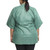 Graham Medical Short Sleeve Scrub Shirt, Green, 2X-Large #62217