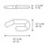 MedCline® Therapeutic Body Pillow, Small (height 5'1 and below) #1841-01