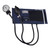 Mabis® Match Mates Manual Aneroid Sphygmomanometer with Cuff, Navy Blue #01-160-241