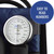 Mabis® Match Mates Manual Aneroid Sphygmomanometer with Cuff, Navy Blue #01-160-241