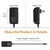 Kangaroo Joey™ Feeding Pump Power Cord #383491