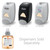 GOJO® Luxury Foam Antibacterial Handwash, Refill Bottle #5162-04