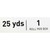 McKesson Exercise Resistance Band, Yellow, 5 Inch x 25 Yard, X-Light Resistance #169-5631