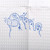 McKesson Nonsterile White / Blue Cartoon Toes Procedure Towel, 13 x 18 Inch #18-917489