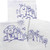 McKesson Nonsterile White / Blue Cartoon Toes Procedure Towel, 13 x 18 Inch #18-917489