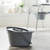 McKesson Commode Bucket With Metal Handle And Cover, 7-1/2 Quart, Gray #146-11106