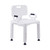 McKesson Removable Arm Rail Plastic Removable Back Bath Bench, 20½ Inch Width #146-RTL12505