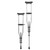 McKesson Underarm Crutches, 4'6 – 6'6 #146-RTL10433
