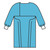 Halyard Over-the-Head Protective Procedure Gown #69600