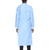 Halyard Basics Non-Reinforced Surgical Gown with Towel, Large, Blue #99284