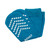 McKesson Slipper Socks, Large, Teal #16-SCE1