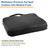 McKesson Premium Molded Foam Seat Cushion, 20 x 16 x 3 in. #170-77003