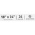 McKesson Disposable Bed Pillow #41-1824-F
