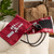McKesson LUMEON Blood Pressure Cuff and Bulb, Nylon Cuff, Large Cuff, Burgundy, 34 - 50 cm, Arm, Adult #01-865-12XBDGM