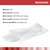 McKesson Confiderm® Vinyl Exam Glove, Small, Clear #14-164