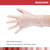 McKesson Confiderm® Vinyl Exam Glove, Large, Clear #14-168