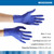 McKesson Confiderm® 3.0 Nitrile Exam Glove, Extra Large, Blue #14-6N38EC