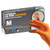 NitriDerm® Ultra Orange™ Nitrile Exam Glove, Medium, Orange #199200