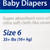 Curity Unisex Baby Diapers, Heavy Absorbency, Disposable, Size 6, 35+ lbs #80058A