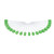 Toothette Plus Oral Swabsticks Foam Tip Untreated, 6 Length, Green #6071