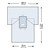 McKesson Sterile Transverse Laparotomy Drape, 100 x 72 x 120 Inch #183-I80-05172G-S
