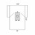 Halyard Sterile Laparotomy Abdominal Drape, 104 W x 76 W x 120 L Inch #89221