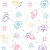Pedia Pals® Crepe Table Paper, 18 Inch x 125 Foot, Print (Animal) #49005