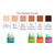 TruColour® Beige / Olive / Brown / Dark Brown Adhesive Strip, 1 x 3 Inch #TCB-400