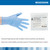 McKesson Confiderm® STR Nitrile Exam Glove, Extra Large, Blue #14-6NSTR8