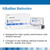 McKesson Alkaline Battery, 9V Cell #4854